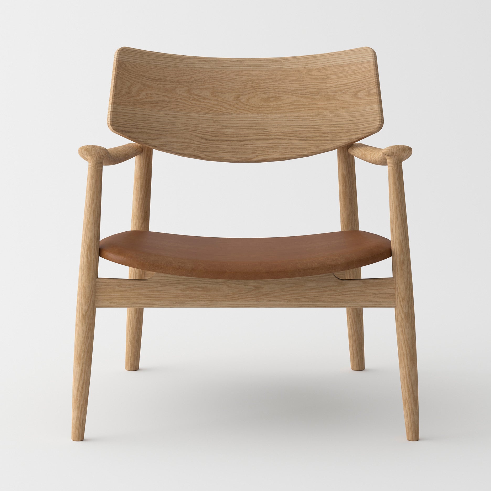 Vedersø Loungesessel – Ledersitz